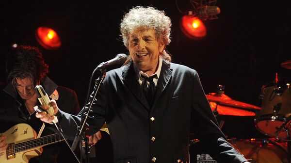 In this Jan. 12, 2012, file photo, Bob Dylan performs in Los Angeles - Sputnik International