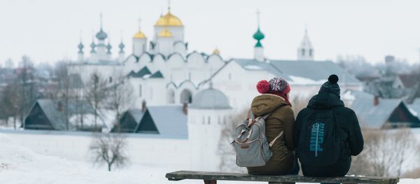 Tourists in Suzdal Tourists in Suzdal - Sputnik International
