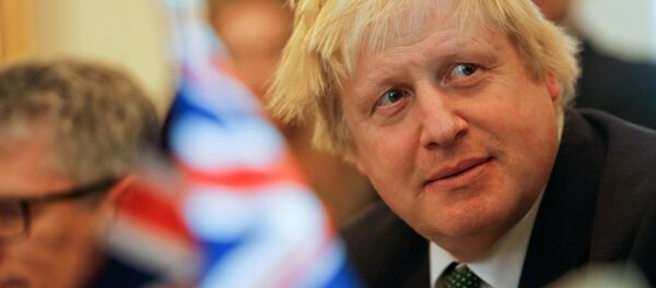 British Foreign Secretary Boris Johnson attends talks with Malta's Foreign Minister George Vella on Brexit in the context of Malta's upcoming presidency of the EU council, in Valletta, Malta, November 9, 2016. British Foreign Secretary Boris Johnson attends talks with Malta's Foreign Minister George Vella on Brexit in the context of Malta's upcoming presidency of the EU council, in Valletta, Malta, November 9, 2016. - Sputnik International