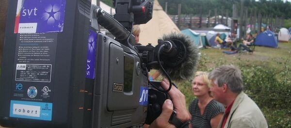 A reporter from SVT A reporter from SVT - Sputnik International