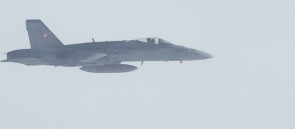 An official Russian passenger aircraft carrying journalists to cover the APEC summit in Peru was chased by three military jets while flying through Swiss airspace. An official Russian passenger aircraft carrying journalists to cover the APEC summit in Peru was chased by three military jets while flying through Swiss airspace. - Sputnik International