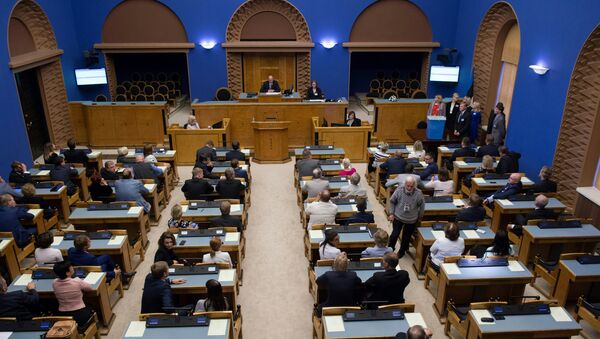 View of the Estonian Parliament. (File) - Sputnik International