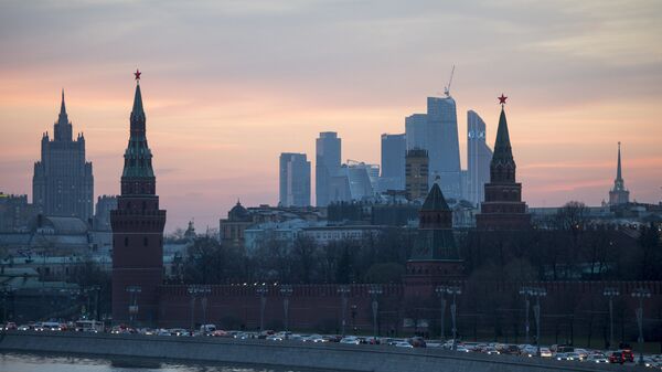 View of the Moscow Kremlin from the Bolshoy Moskvoretsky Bridge. (File) - Sputnik International