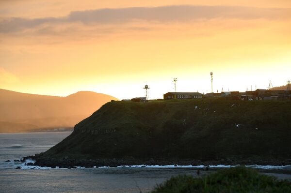 A village in Yuzhno-Kurilsk on Kunashir Island of the Greater Kuril Ridge - Sputnik International