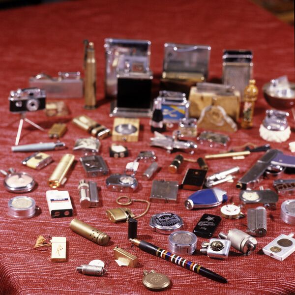 The collection of lighters belonging to Moscow resident Naum Lerman. (File) The collection of lighters belonging to Moscow resident Naum Lerman. (File) - Sputnik International