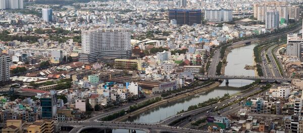 A views of the Saigon River and the center of Ho Chi Minh City. (File) A views of the Saigon River and the center of Ho Chi Minh City. (File) - Sputnik International