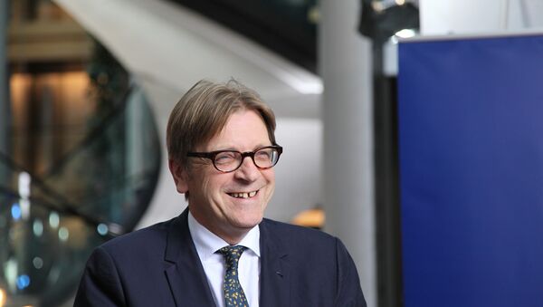 Guy Verhofstadt, president of the Alliance of Liberals and Democrats for Europe - Sputnik International