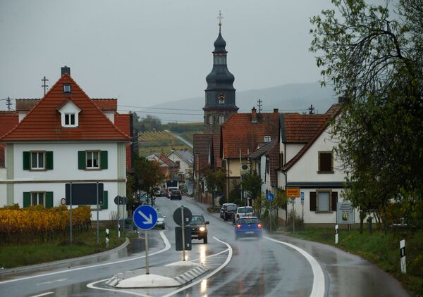 The hometown Kallstadt of U.S. President-elect Donald Trump's grandfather is pictured, Germany, November 9, 2016.  - Sputnik International