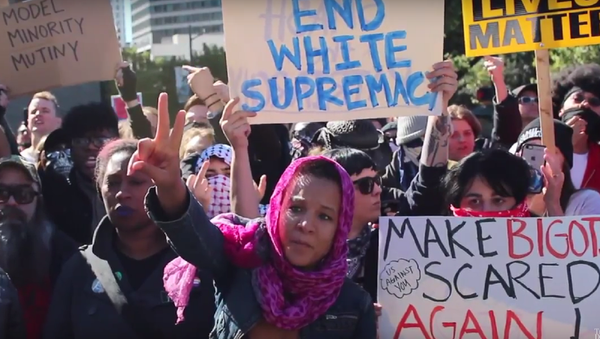 White Lives Matter Protest, Austin, Texas - Sputnik International