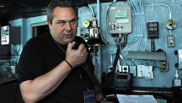 Greek Defense Minister Panos Kammenos (File) - Sputnik International