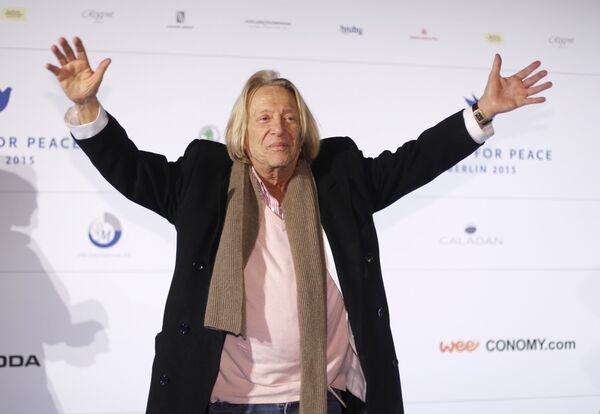 Rolf Eden arrives for the Cinema for Peace gala in Berlin, Monday, Feb. 9, 2015 - Sputnik International