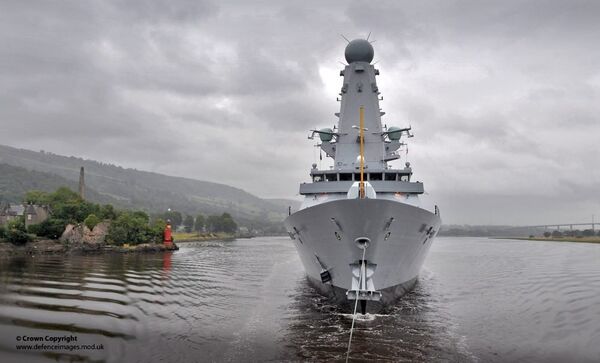 Type 45 destroyer HMS Duncan Type 45 destroyer HMS Duncan - Sputnik International