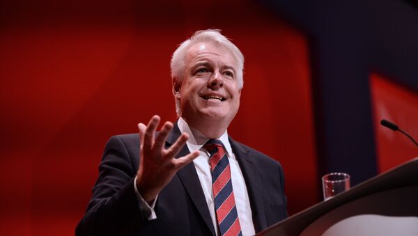 British Labour party politician and First Minister of Wales, Carwyn Jones attends the first day of the annual Labour Party conference in Liverpool, north west England on September 25, 2016 - Sputnik International