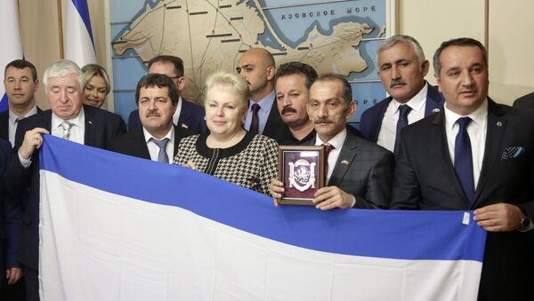 Turkish delegation visits Crimea - Sputnik International