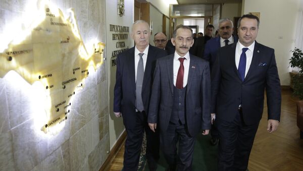 Turkish delegation visits Crimea - Sputnik International