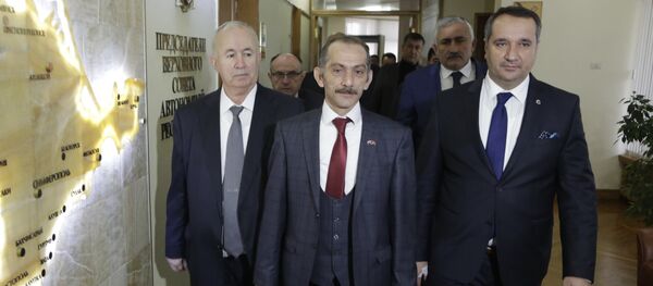 Turkish delegation visits Crimea - Sputnik International