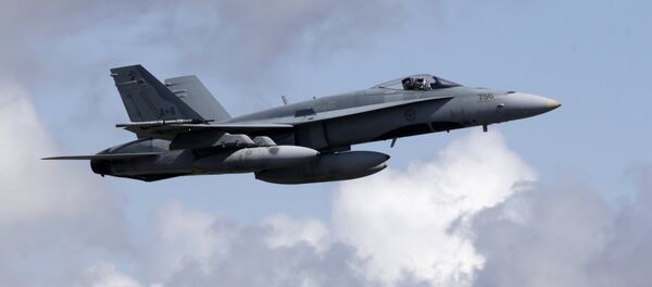 Canadian Air Task Force Jet CF-18 Canadian Air Task Force Jet CF-18 - Sputnik International