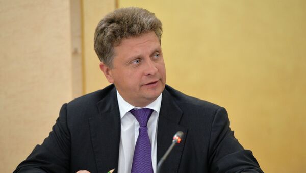 Minister of Transport Maksim Sokolov - Sputnik International