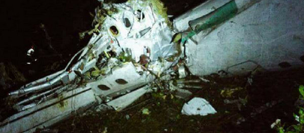 Plane With Brazilian Football Players Crashes in Colombia Plane With Brazilian Football Players Crashes in Colombia - Sputnik International