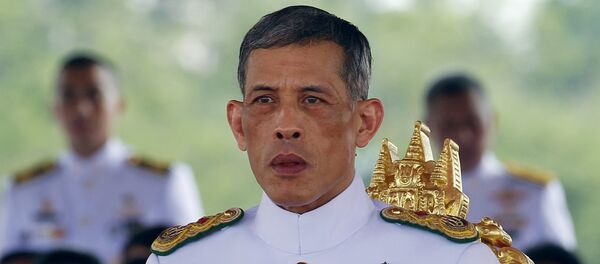 Thailand's Crown Prince Maha Vajiralongkorn watches the annual Royal Ploughing Ceremony in central Bangkok. (File) Thailand's Crown Prince Maha Vajiralongkorn watches the annual Royal Ploughing Ceremony in central Bangkok. (File) - Sputnik International