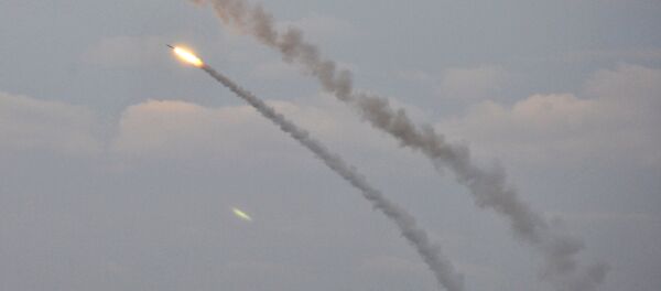 Ukrainian missile complexes launch medium range guided missiles during military drills in southern Kherson region bordering Crimea, Ukraine, December 1, 2016 - Sputnik International