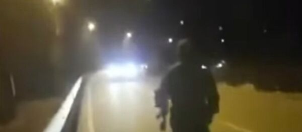 Man on road - Sputnik International