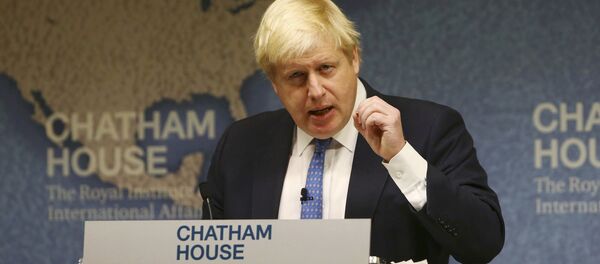Britain's Foreign Secretary Boris Johnson delivers a speech at Chatham House in London, Britain December 2, 2016. - Sputnik International