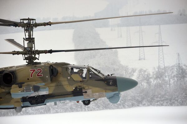 Get to the Choppa!!! Russia's New Squadron of Lethal Ka-52 Alligator Gunships - Sputnik International