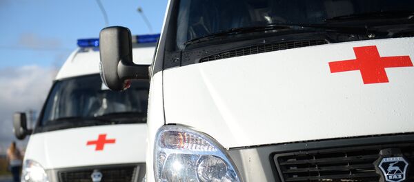 Ambulance vehicles. File photo Ambulance vehicles. File photo - Sputnik International