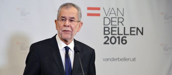 Austrian President-elect Alexander Van der Bellen Austrian President-elect Alexander Van der Bellen - Sputnik International