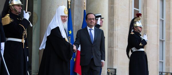 Patriarch Kirill visits Paris Patriarch Kirill visits Paris - Sputnik International
