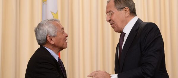Russian Foreign Minister Sergei Lavrov and his Philippine counterpart Perfecto Yasay meet in Moscow - Sputnik International