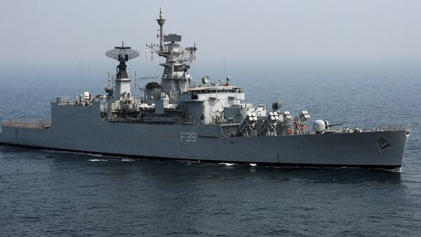 India Navy's battleship INS Betwa (File) - Sputnik International