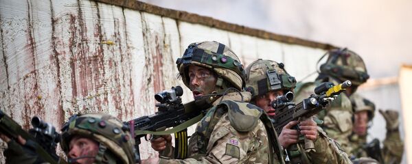 British cadets of the Royal Military Academy Sandhurst British cadets of the Royal Military Academy Sandhurst - Sputnik International