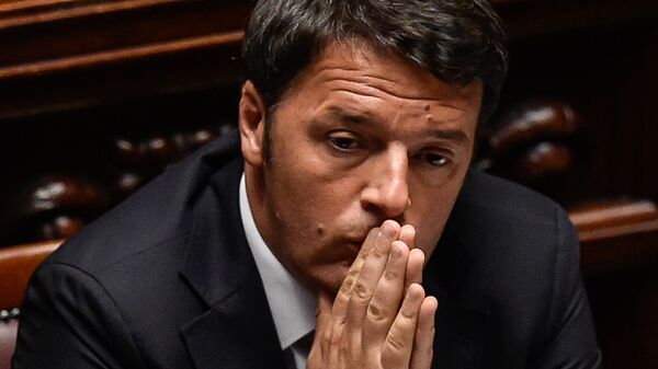 Italian Prime minister Matteo Renzi (File)   - Sputnik International