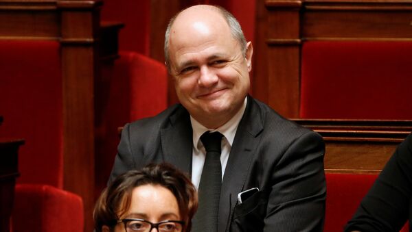 Bruno Le Roux, head of the Socialist group at the National Assembly, attends the start of a parliament debate on a constitutional reform bill that addresses the nationality question and would also make it easier to decree a state of emergency, at the National Assembly in Paris, France, February 5, 2016. - Sputnik International