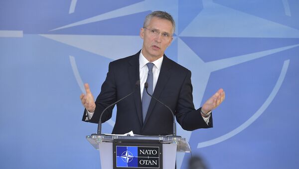 NATO Secretary General Jens Stoltenberg at meetings of NATO Ministers of Foreign Affairs - NATO headquarters - 6-7 December 2016 - Sputnik International