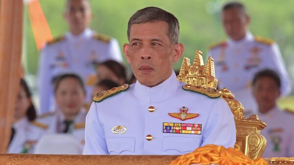 Thailand's Crown Prince Maha Vajiralongkorn attending the annual royal ploughing ceremony at Sanam Luang in Bangkok. (File) - Sputnik International