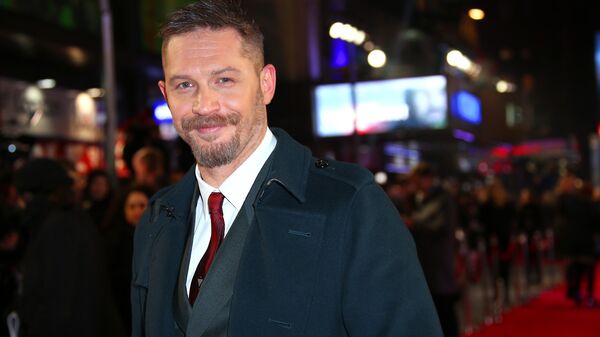 Actor Tom Hardy poses for photographers upon arrival at the premiere of the film 'The Revenant' in London, Thursday, Jan. 14, 2016. - Sputnik International