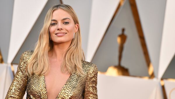 Margot Robbie arrives at the Oscars on Sunday, Feb. 28, 2016, at the Dolby Theatre in Los Angeles. - Sputnik International