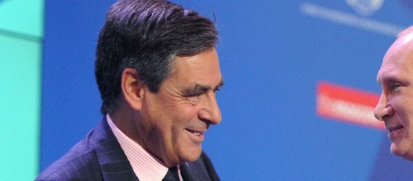 Vladimir Putin and Francois Fillon Vladimir Putin and Francois Fillon - Sputnik International