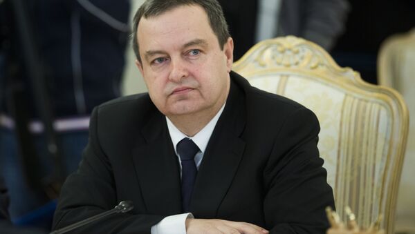 Serbia's first deputy prime minister, minister of foreign affairs Ivica Dacic - Sputnik International