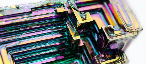 Bismuth crystal Bismuth crystal - Sputnik International