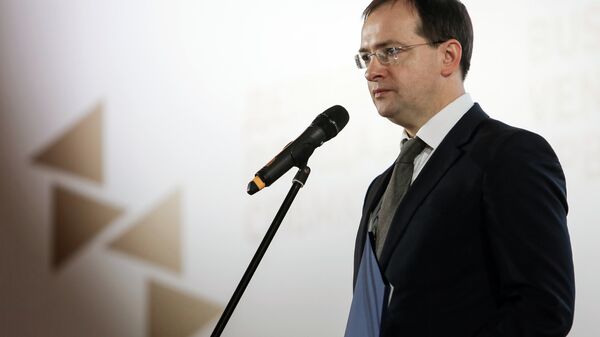 Russian Minister of Culture Vladimir Medinsky - Sputnik International