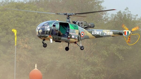 Indian Army Chetak helicopter (File) - Sputnik International