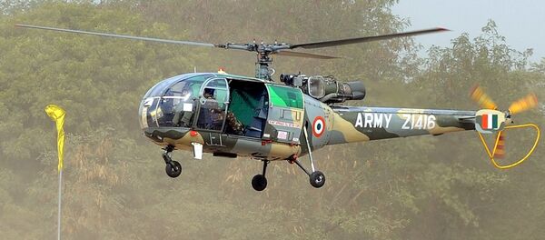 Indian Army Chetak helicopter (File) Indian Army Chetak helicopter (File) - Sputnik International