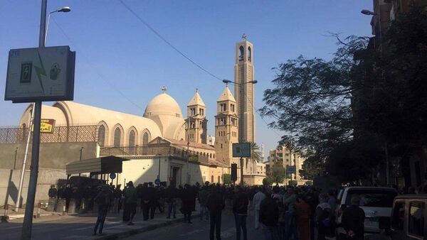  Saint-Mark's Coptic Cathedral in Cairo - Sputnik International