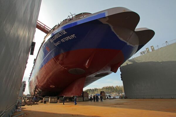 Vladivostok ice breaker Vladivostok ice breaker - Sputnik International