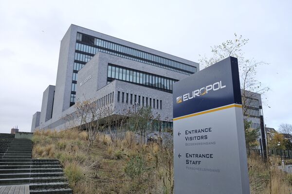 Exterior view of the Europol headquarters in The Hague, Netherlands, Friday, Dec. 2, 2016 - Sputnik International