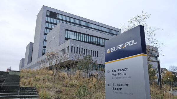 Exterior view of the Europol headquarters in The Hague, Netherlands, Friday, Dec. 2, 2016 - Sputnik International